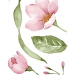 Sticker murale Pink Branch Home Decor Line
