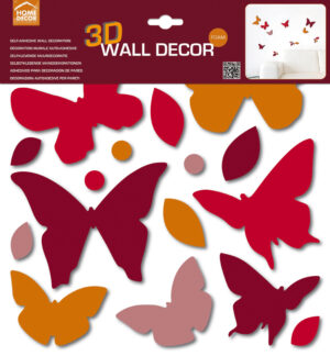 Decorazione murale 3D Farfalle Home Decor Line