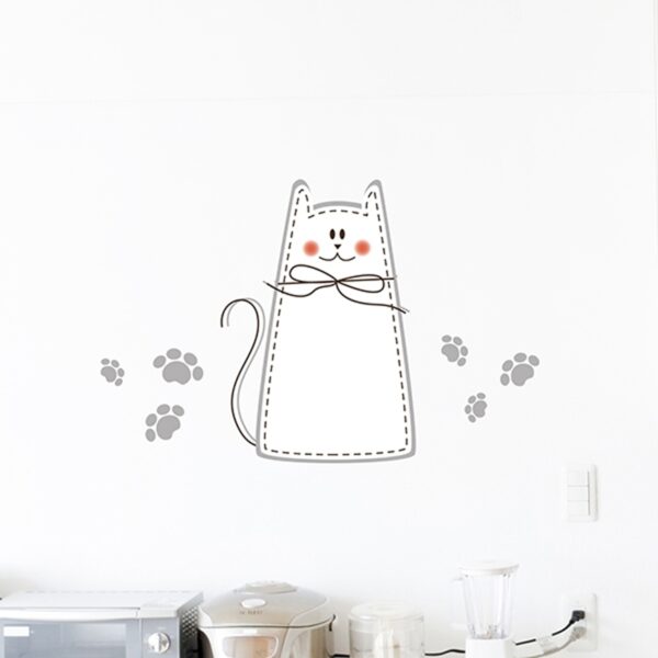 LAVAGNA ADESIVA DECORATIVA CREARREDA "CAT" 47x67 cm