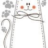 LAVAGNA ADESIVA DECORATIVA CREARREDA "CAT" 47x67 cm - immagine 2