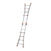 SCALA TELESCOPICA GIERRE PEPPINA 4+4 GRADINI - immagine 3