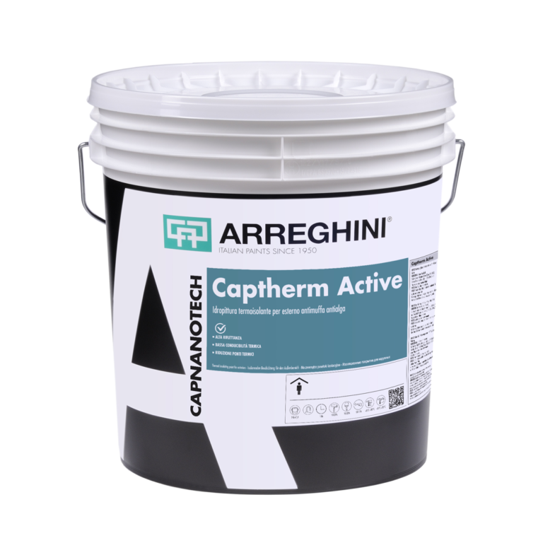 PITTURA TERMOISOLANTE ANTIALGA ARREGHINI CAPTHERM ACTIVE