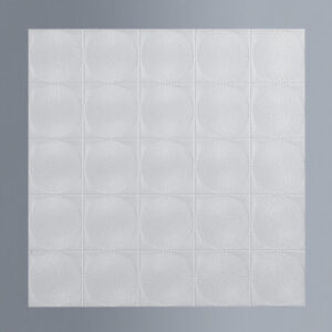 PANNELLO PER SOFFITTO IN POLISTIROLO 50 × 50 x 1 cm BOVELACCI TILESTYL PDZ LAS VEGAS